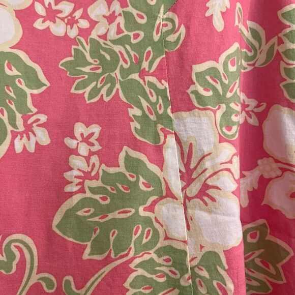 Sara Jane Pink and Green Floral Skirt - Picture 4 of 10